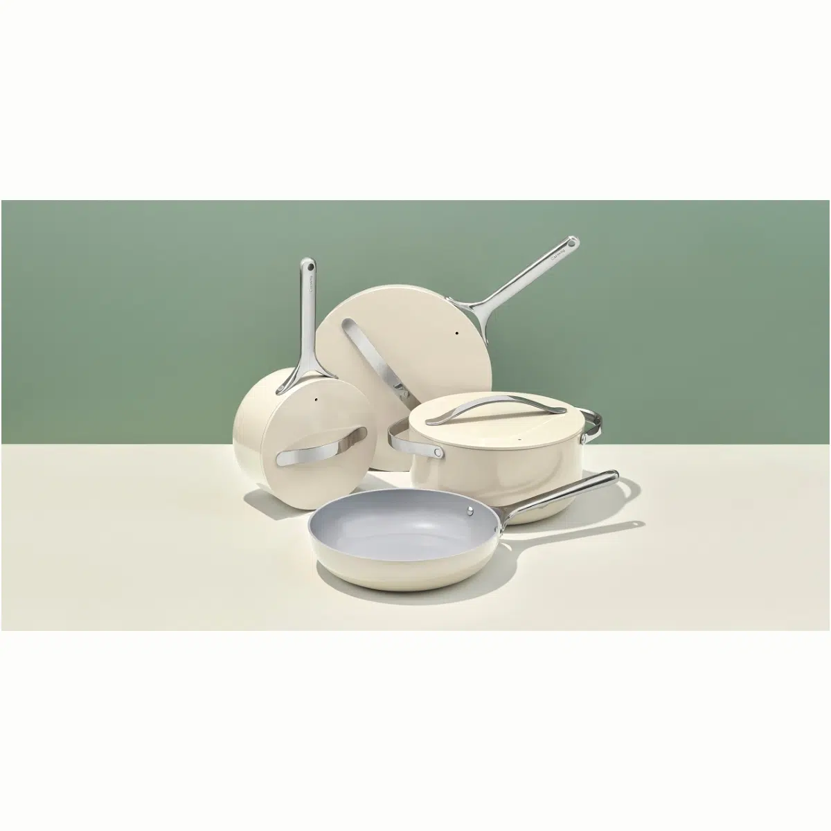 caraway-stainless-steel-3-piece-strainer-set-non-toxic-stackable-fast-drainage-f image 1