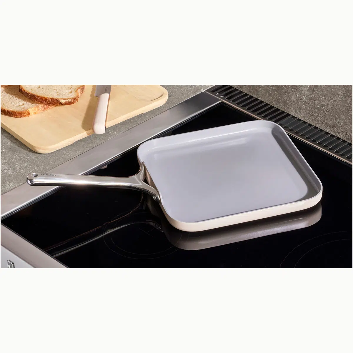 caraway-11-square-griddle-pan-non-stick-ceramic-griddle-for-pancakes-burgers image 1