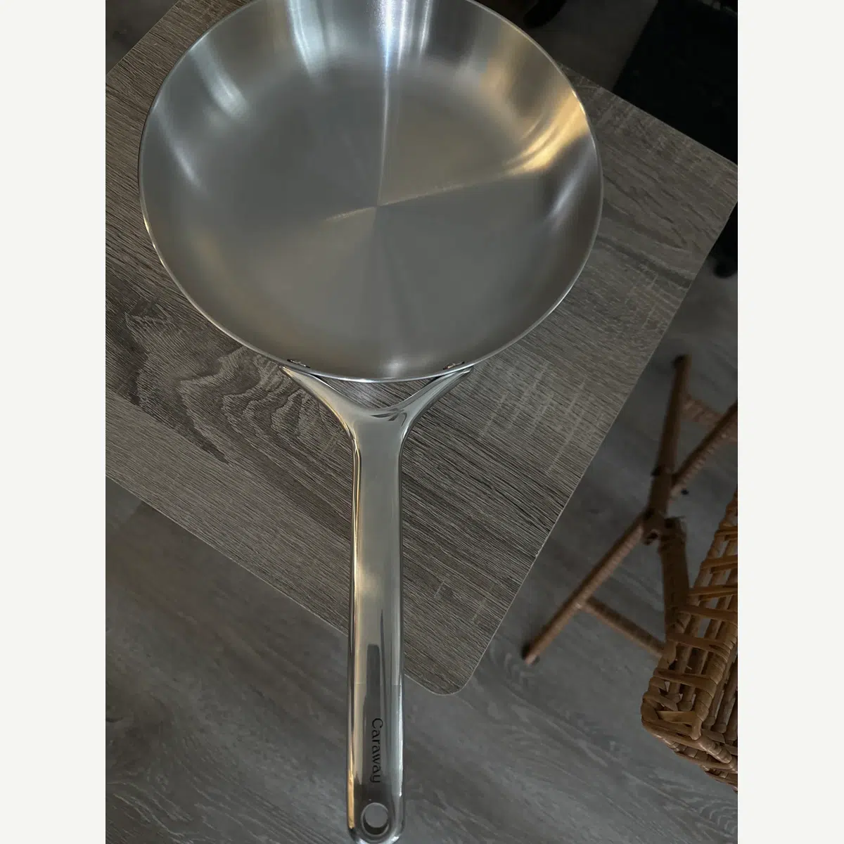 Great pan, heavy though