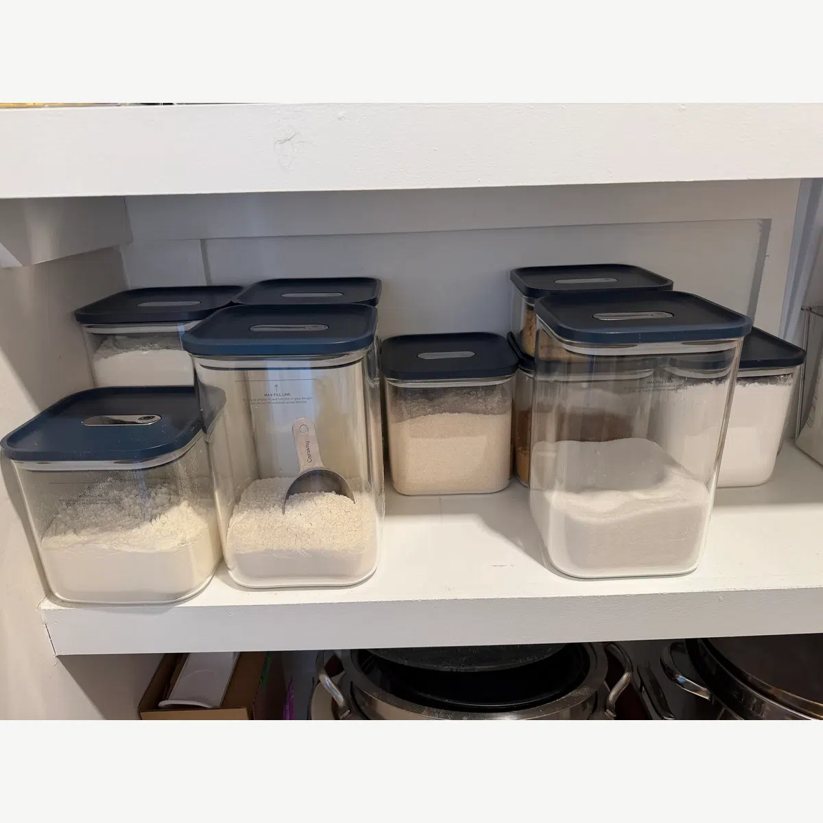 Perfect for flour