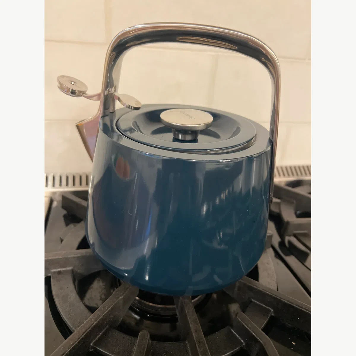 Handle gets warm