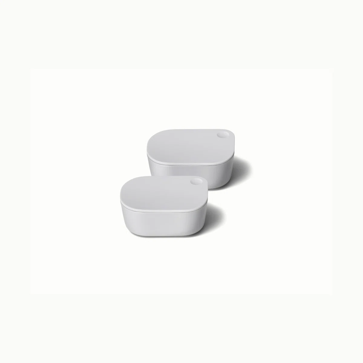 caraway-mini-glass-food-storage-containers-with-lids-5-oz-small-rectangle-non-to image 1