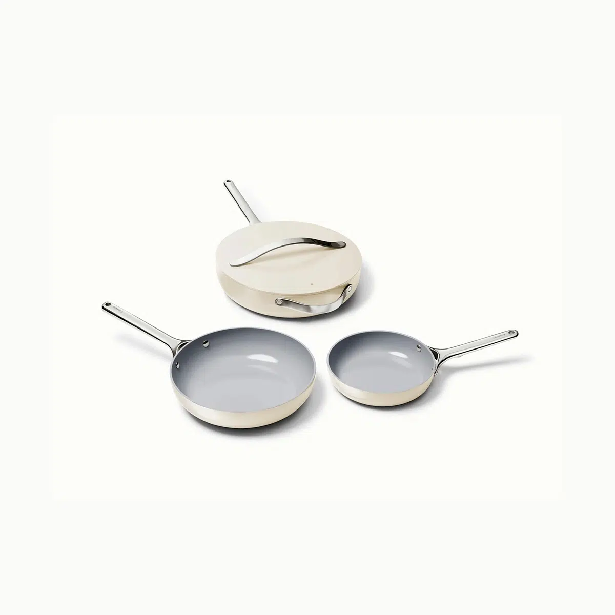 caraway-non-toxic-ceramic-fry-pan-trio-8-mini-10-5-fry-4-5qt-saut-ptfe-free-oven image 1