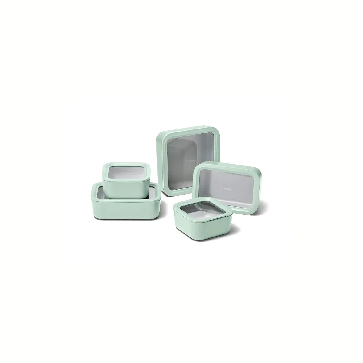 caraway-mini-food-storage-set-glass-containers-with-lids-non-toxic-ceramic-coate image 3