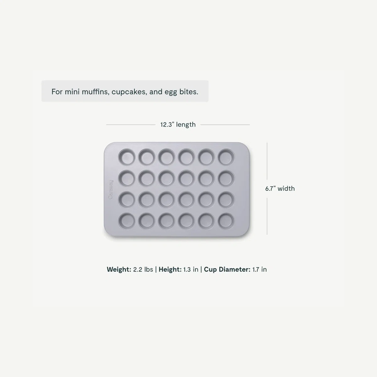 caraway-mini-muffin-pan-duo-2-pack-non-toxic-ceramic-48-cups-total-oven-safe-to- image 3