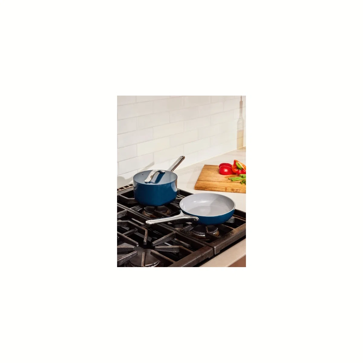 caraway-stainless-steel-minis-duo-mini-fry-pan-sauce-pan-with-storage-organizers image 4