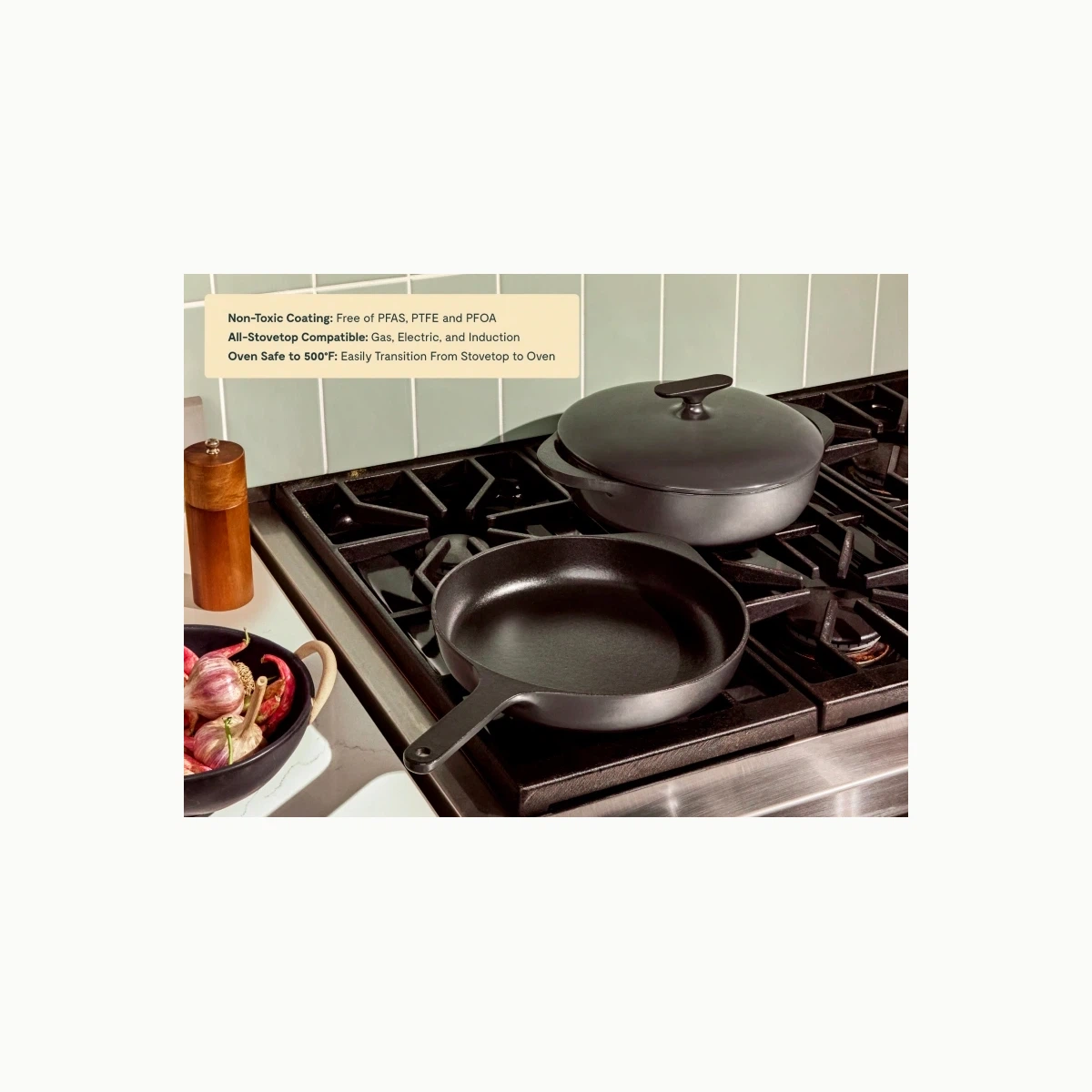 caraway-enameled-cast-iron-skillet-braiser-duo-non-toxic-lifetime-warranty image 4