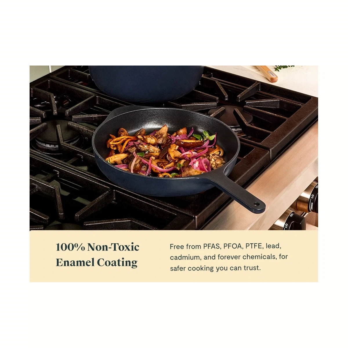caraway-enameled-cast-iron-skillet-trio-8-10-5-and-12-inch-sets-non-toxic-no-sea image 4