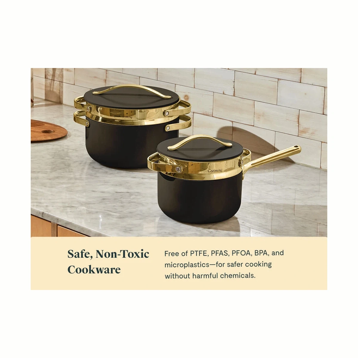 caraway-steamer-duo-non-toxic-ceramic-coated-stainless-steel-steamer-basket-pot- image 4