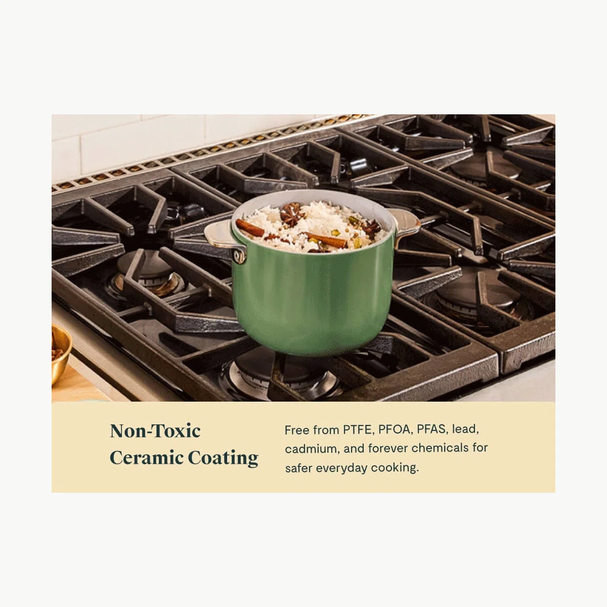caraway-2-qt-ceramic-petite-cooker-non-toxic-non-stick-small-pot-all-stovetop-ov image 4