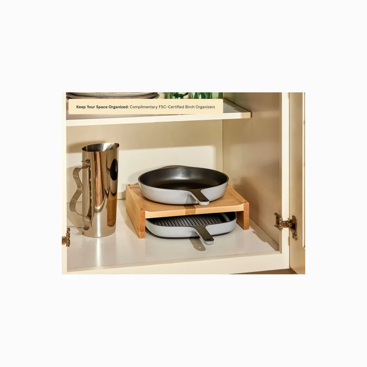 caraway-enameled-cast-iron-skillet-grill-pan-duo-non-toxic-no-seasoning-oven-saf image 5