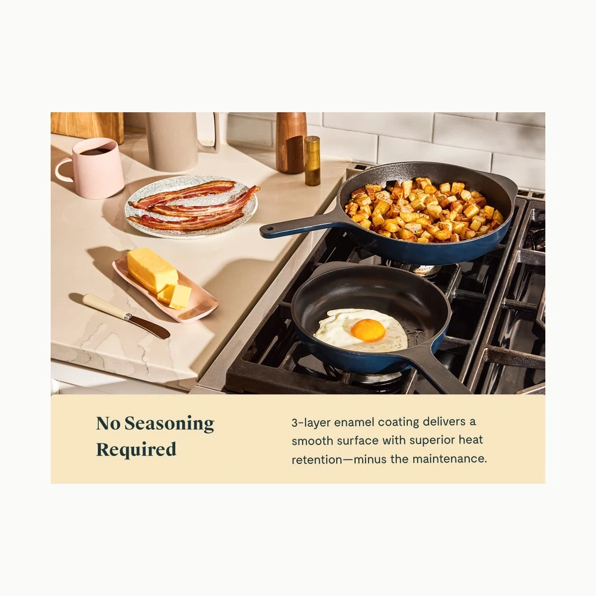 caraway-8-enameled-cast-iron-mini-skillet-non-toxic-no-seasoning-required-oven-s image 5