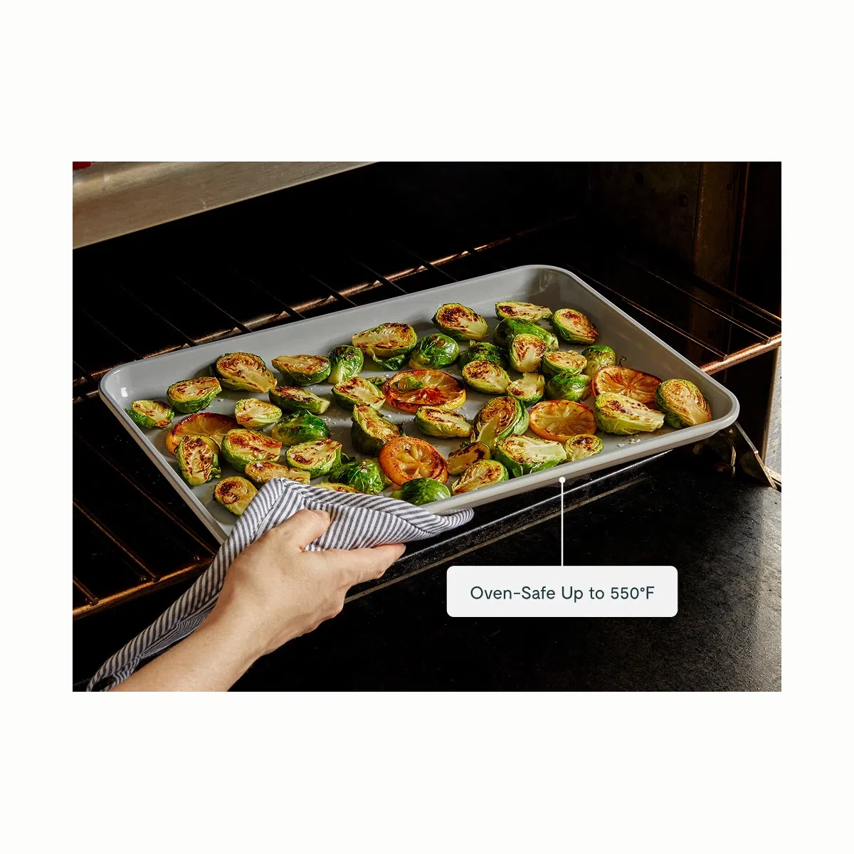 caraway-medium-baking-sheet-non-toxic-ceramic-non-stick-jelly-roll-pan-oven-safe image 5