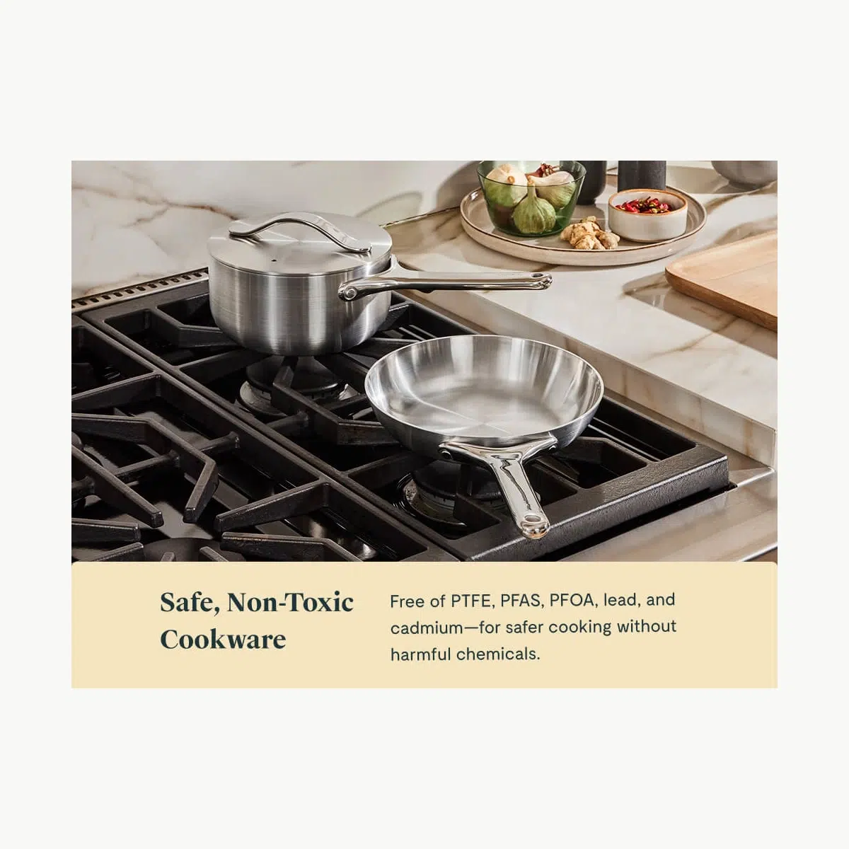 caraway-stainless-steel-minis-duo-mini-fry-pan-sauce-pan-with-storage-organizers image 6