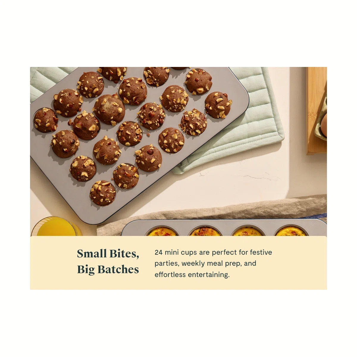 caraway-24-cup-mini-muffin-pan-non-toxic-ceramic-coating-oven-safe-to-550-f image 6
