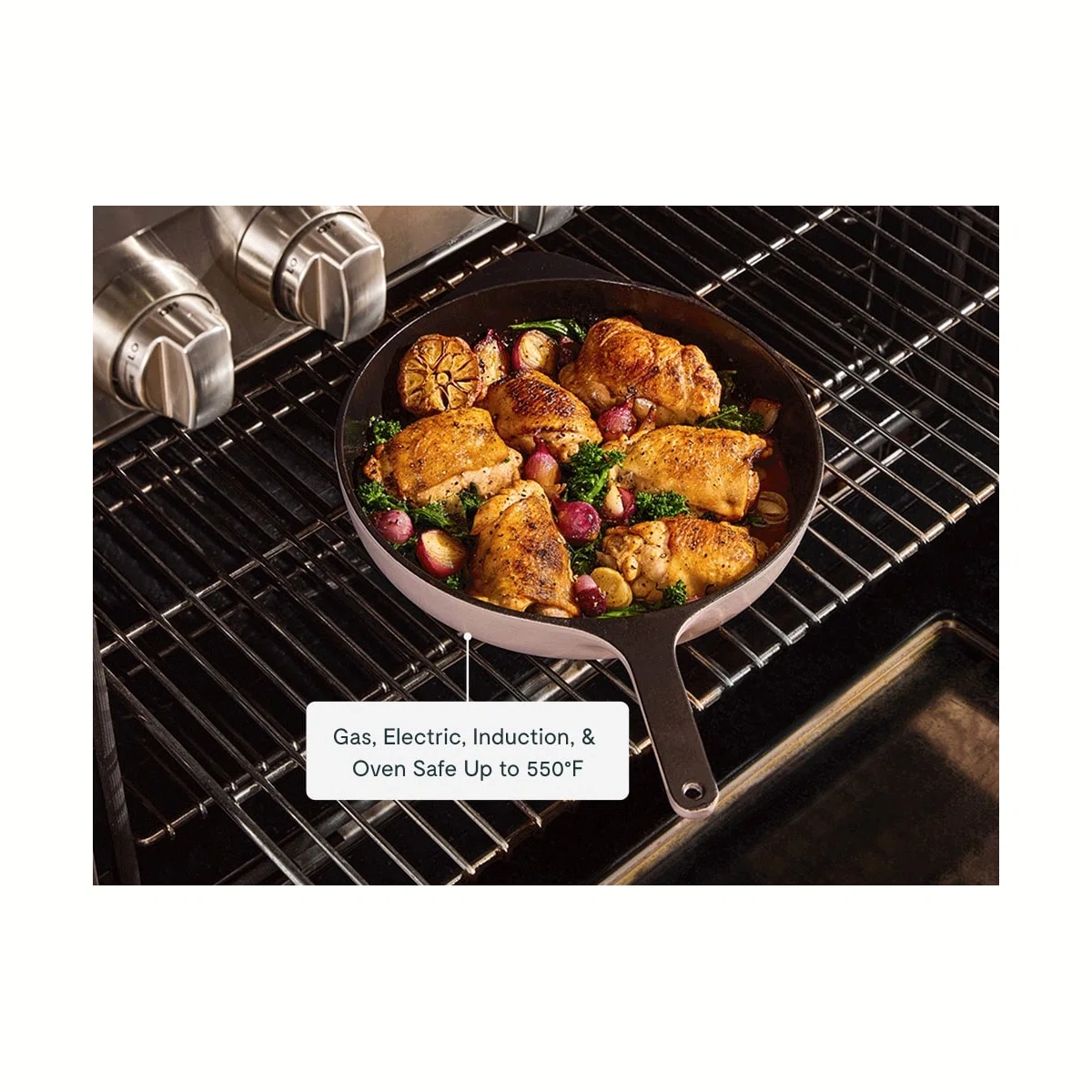 caraway-enameled-cast-iron-skillet-trio-8-10-5-and-12-inch-sets-non-toxic-no-sea image 6
