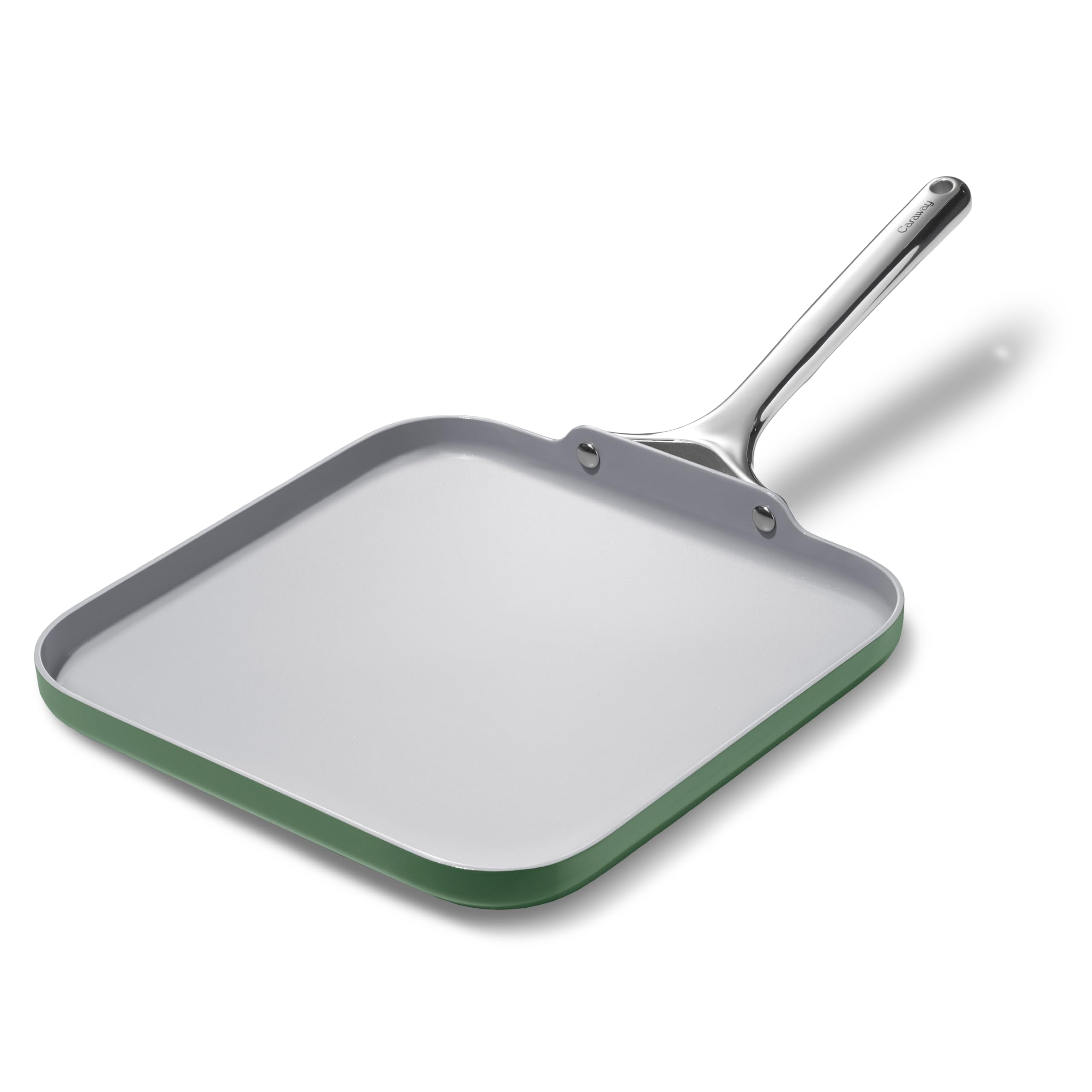 Caraway Square Griddle Pan — 11 Inch Non-Stick Ceramic Coated