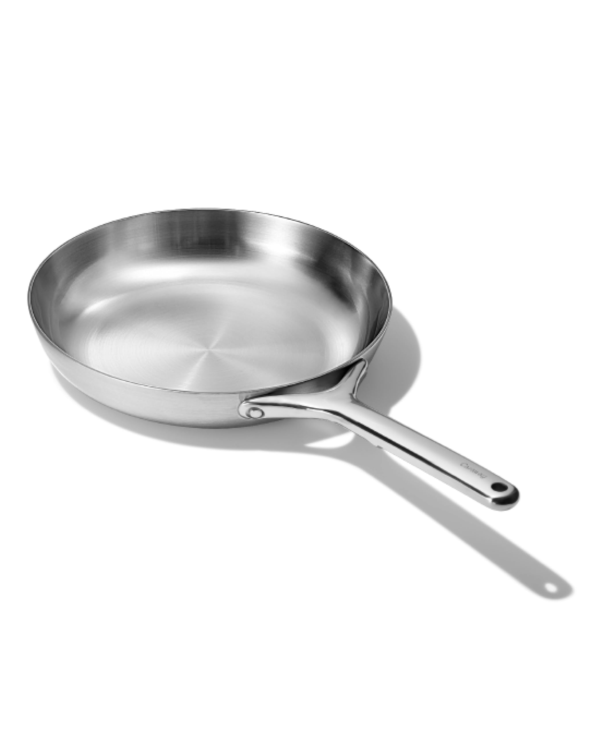 Caraway Stainless Steel Fry Pan (2.7 qt, 10.5") — 5-Ply, Oven Safe, Non-Toxic, PTFE & PFOA Free