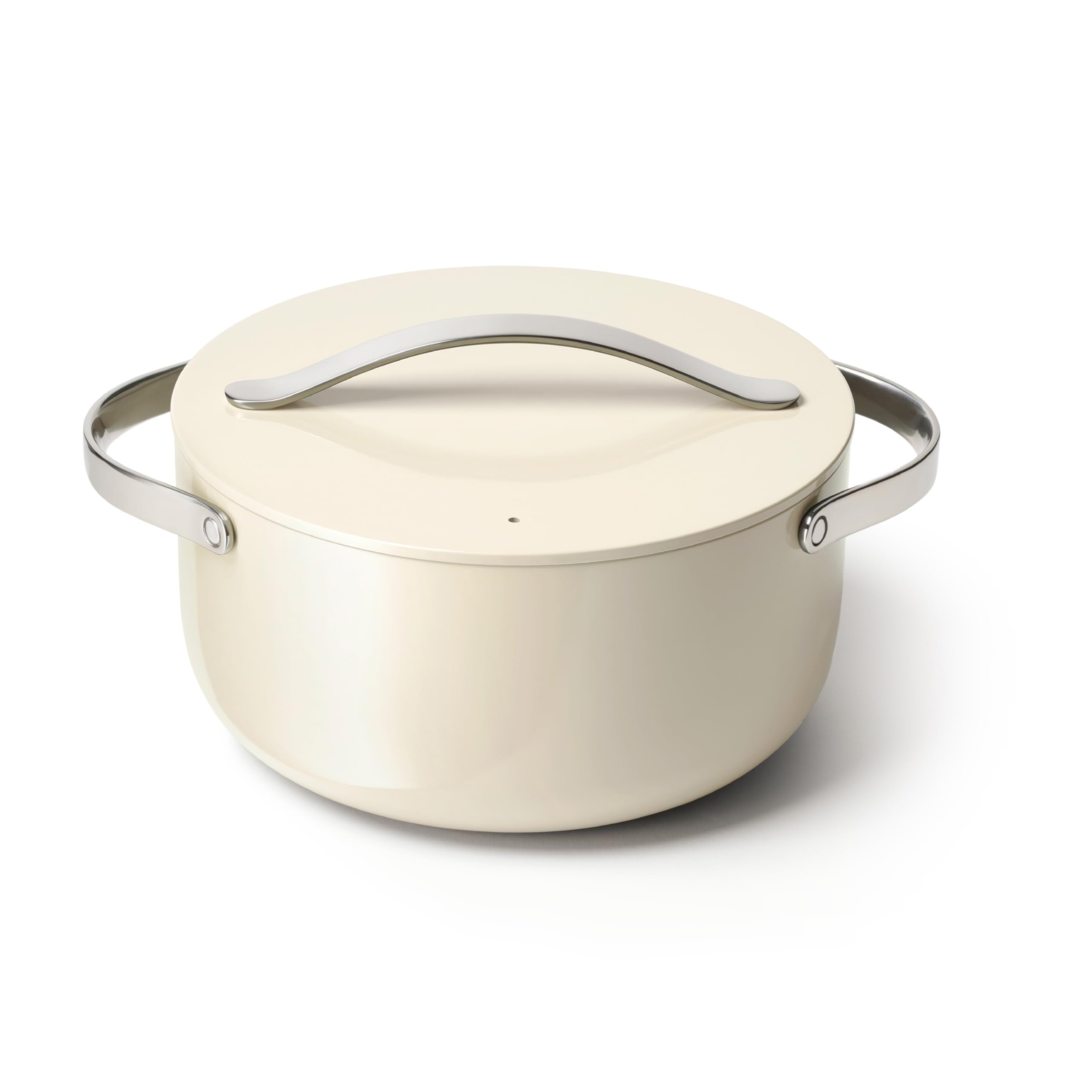 Caraway Dutch Oven Pot with Lid – 6.5 Quart, Cream