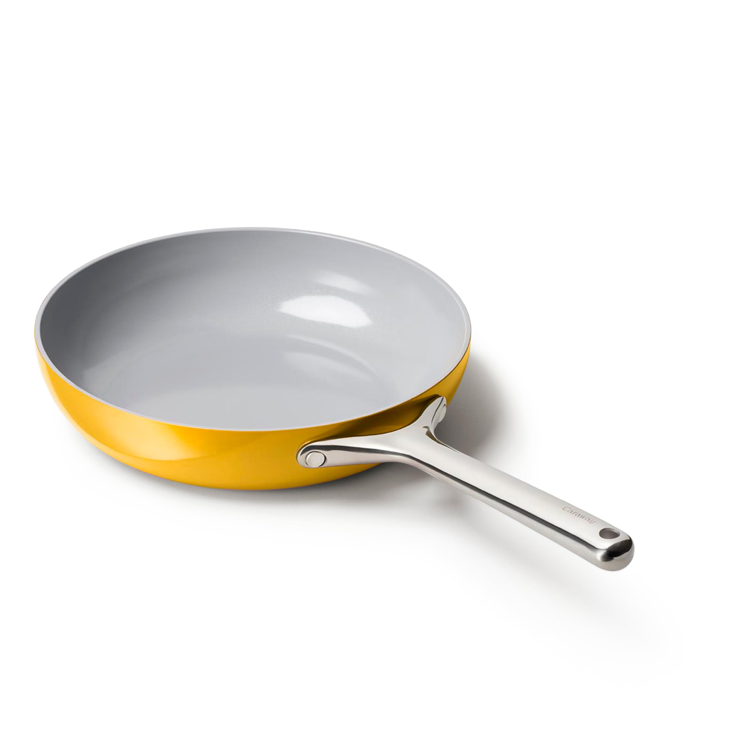 Caraway 10.5" Ceramic Nonstick Frying Pan (2.7 qt) — Cream