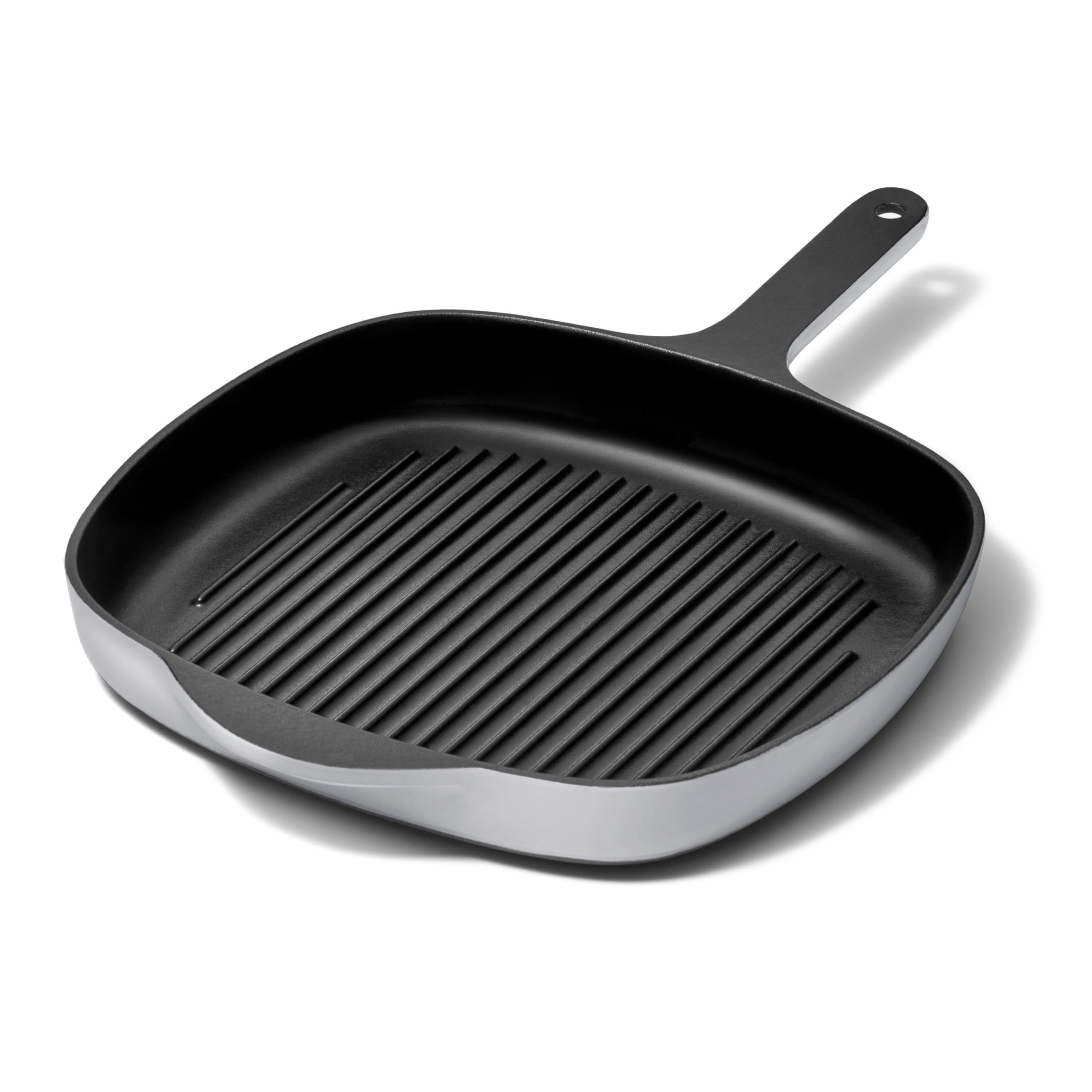 Caraway 10.5" Square Enameled Cast Iron Grill Pan