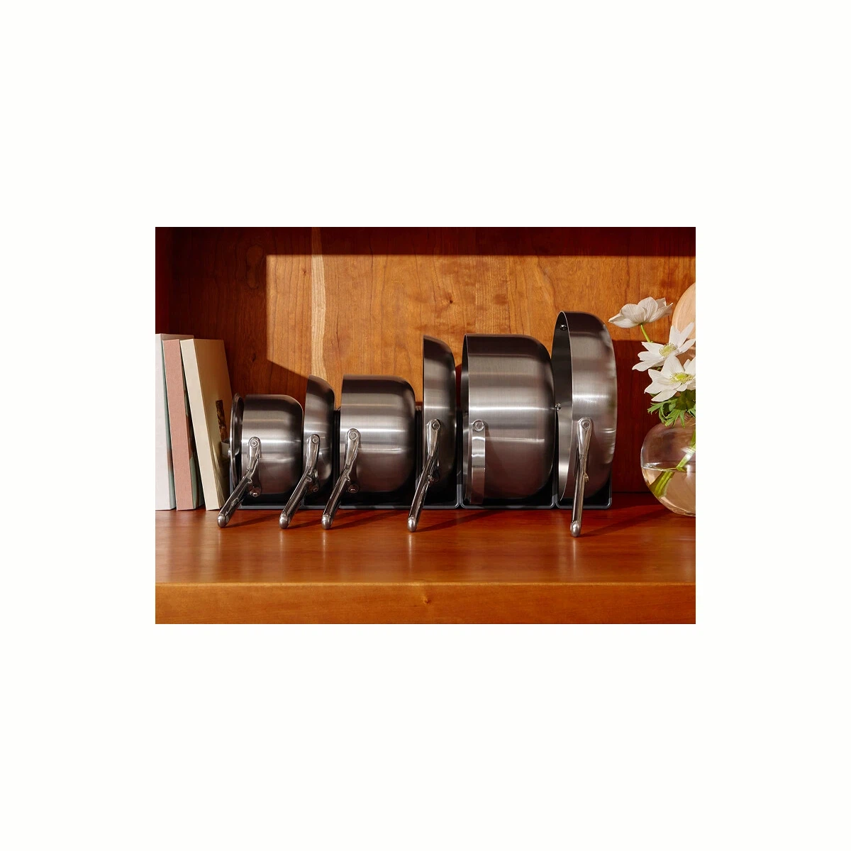 caraway-stainless-steel-minis-duo-mini-fry-pan-sauce-pan-with-storage-organizers image 8