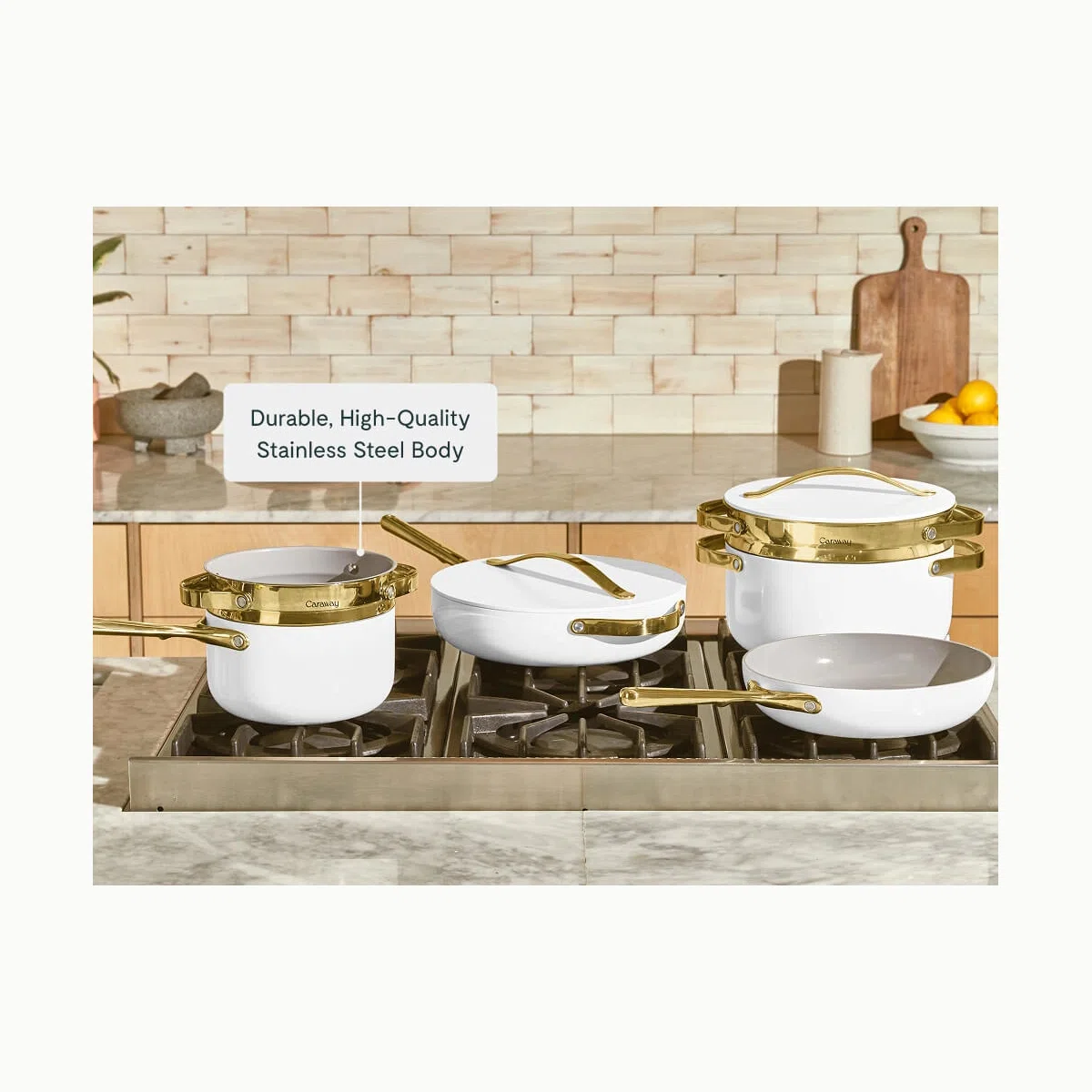 caraway-large-food-steamer-non-toxic-ceramic-coating-stainless-steel-modular-for image 8