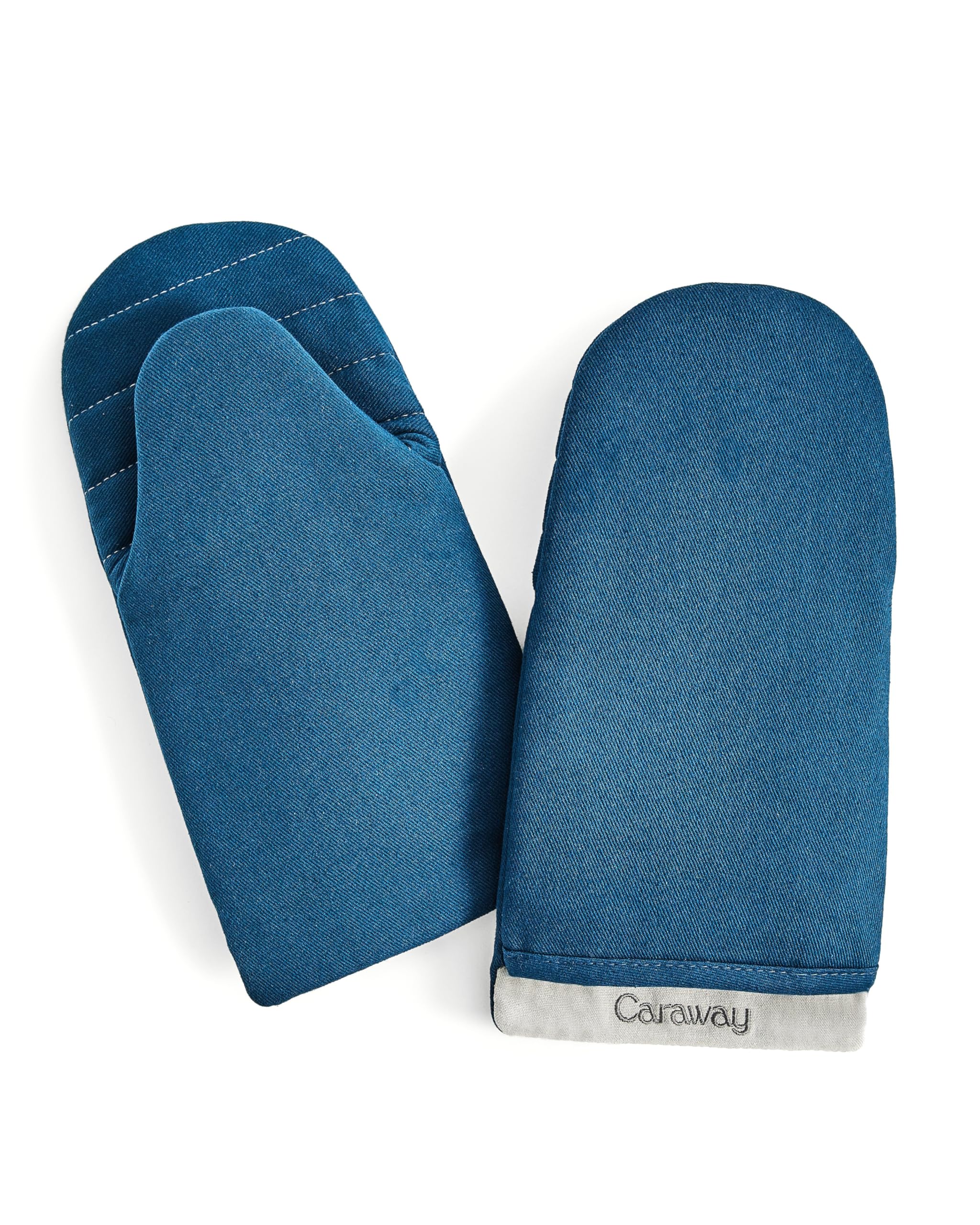 Caraway Organic Cotton Oven Mitts Set of 2 - Cream