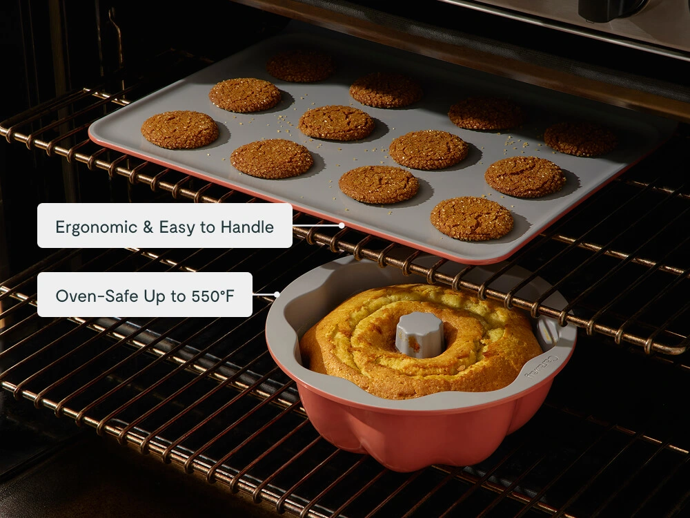 Caraway Bakeware+ Set — Non-Toxic Ceramic Non-Stick Baking Collection