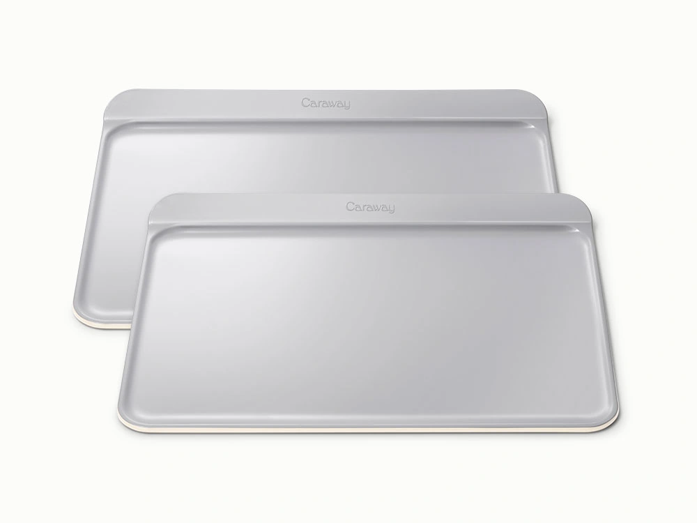 Caraway Cookie Sheet Duo (2-Pack) — 18x13" Non-Toxic Ceramic Non-Stick Baking Sheets