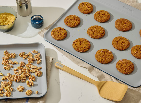 Caraway Complete Baking Sheet Bundle — 4-Piece Non-Stick Ceramic Baking Sheets Set