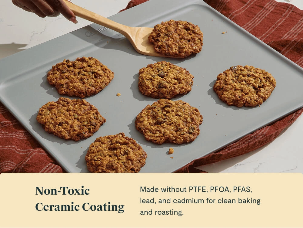 Caraway Complete Baking Sheet Bundle — 4-Piece Non-Stick Ceramic Baking Sheets Set