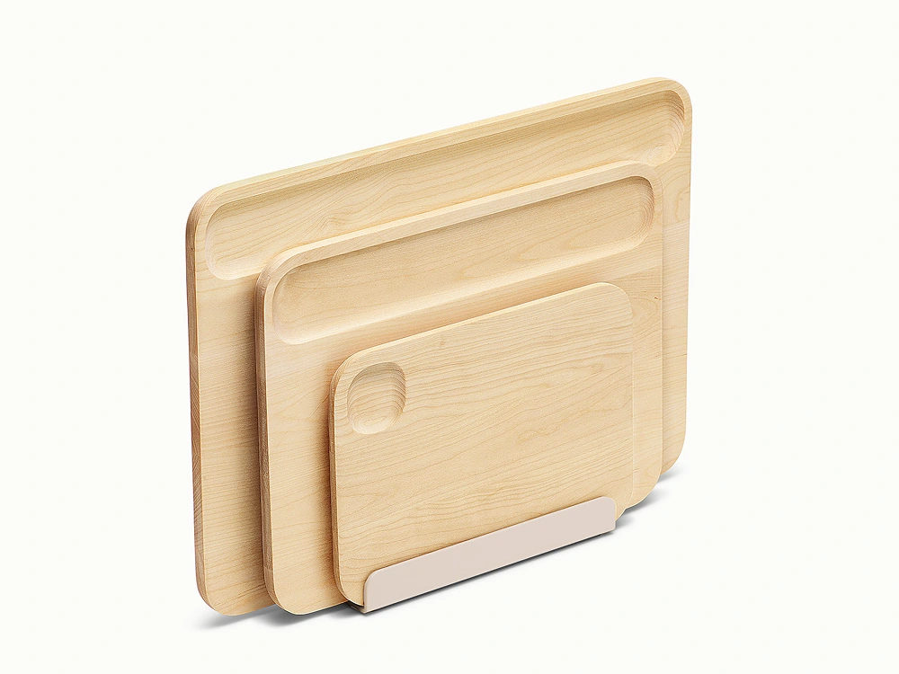 Caraway Cutting Board Set (3-Piece) — FSC-Certified Birch Wood with Juice Grooves