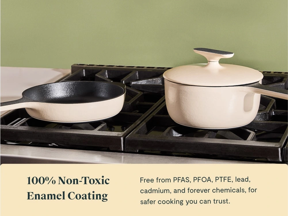 Caraway 8" Enameled Cast Iron Mini Skillet