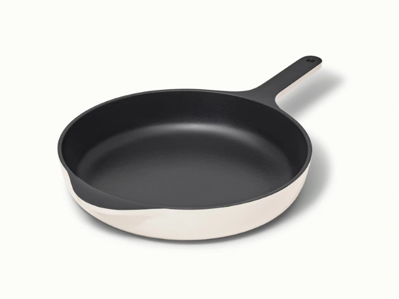 Caraway 10.5-Inch Enameled Cast Iron Skillet