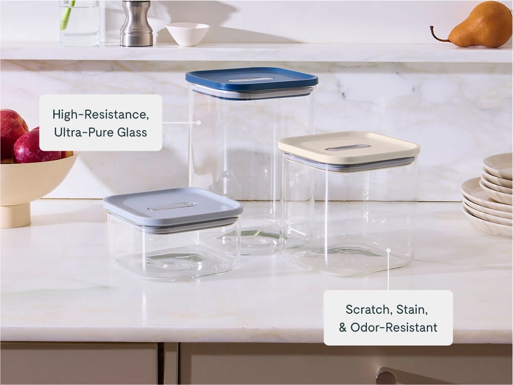 Caraway 4-Quart Large Glass Airtight Container