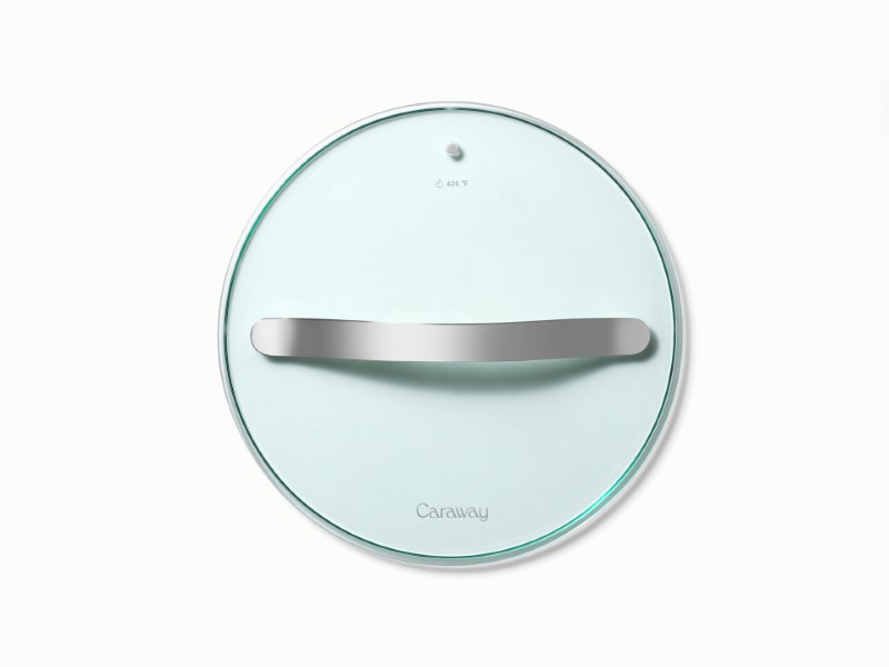 Caraway Iconics Glass Lid — Oven-Safe Tempered Glass with Gold Hardware
