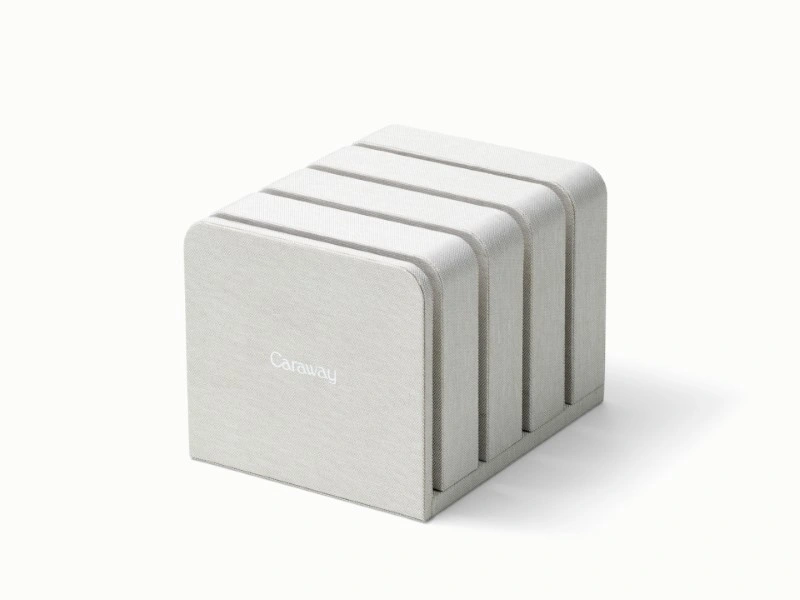 Caraway Lid Organizer – Stores Up to 4 Lids, Magnetic Modular Design