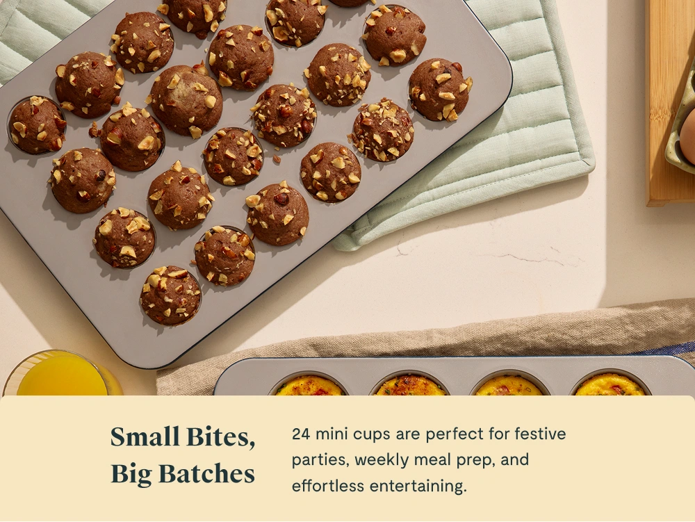 24-Cup Mini Muffin Pan