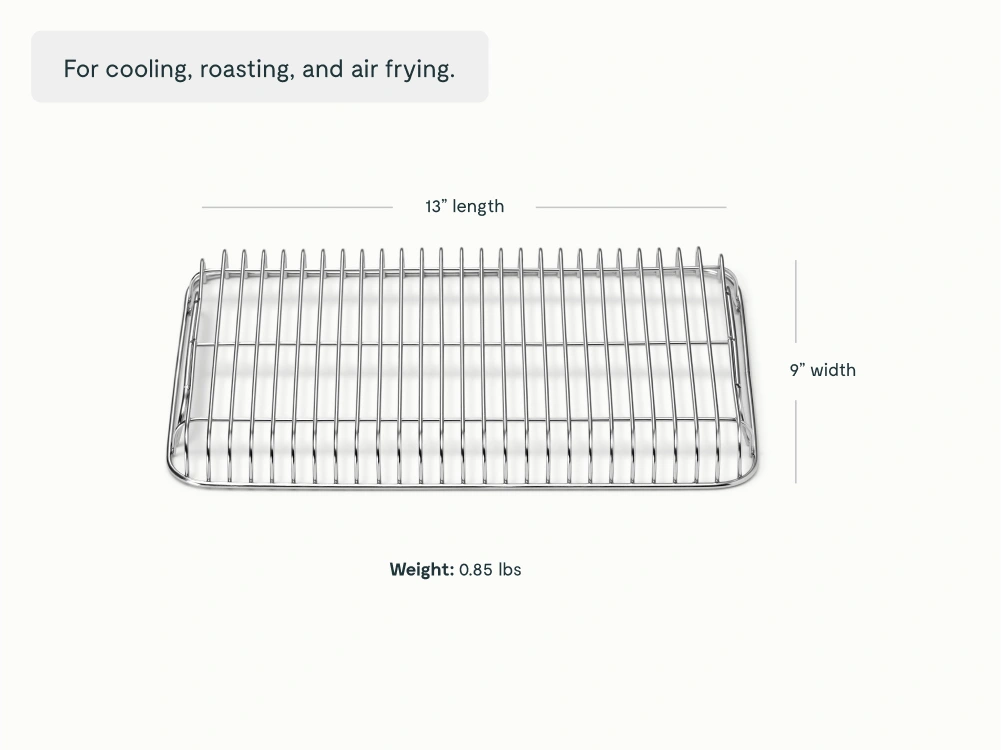 Caraway Baking & Cooling Set (Ceramic Baking Sheets + Cooling Racks)