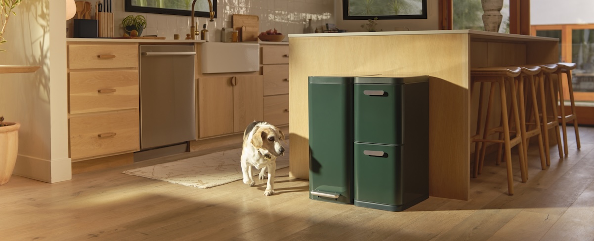 Caraway Slim Trash & Recycling Duo