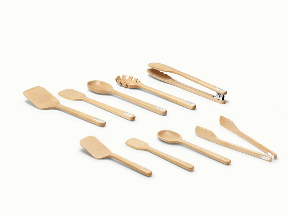 Caraway Utensil & Minis Set (9-Piece) — FSC-Certified Birch Wood