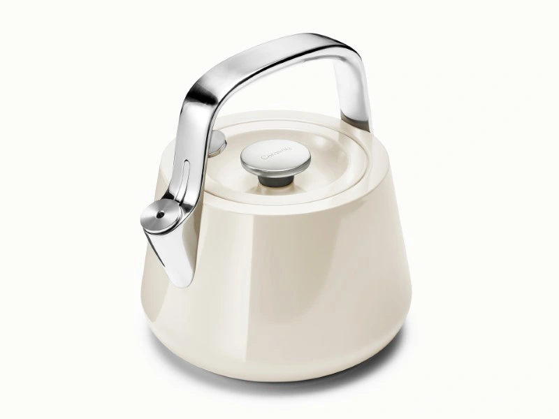 Caraway Whistling Tea Kettle – 2 qt Stainless Steel, Non-Toxic Coating